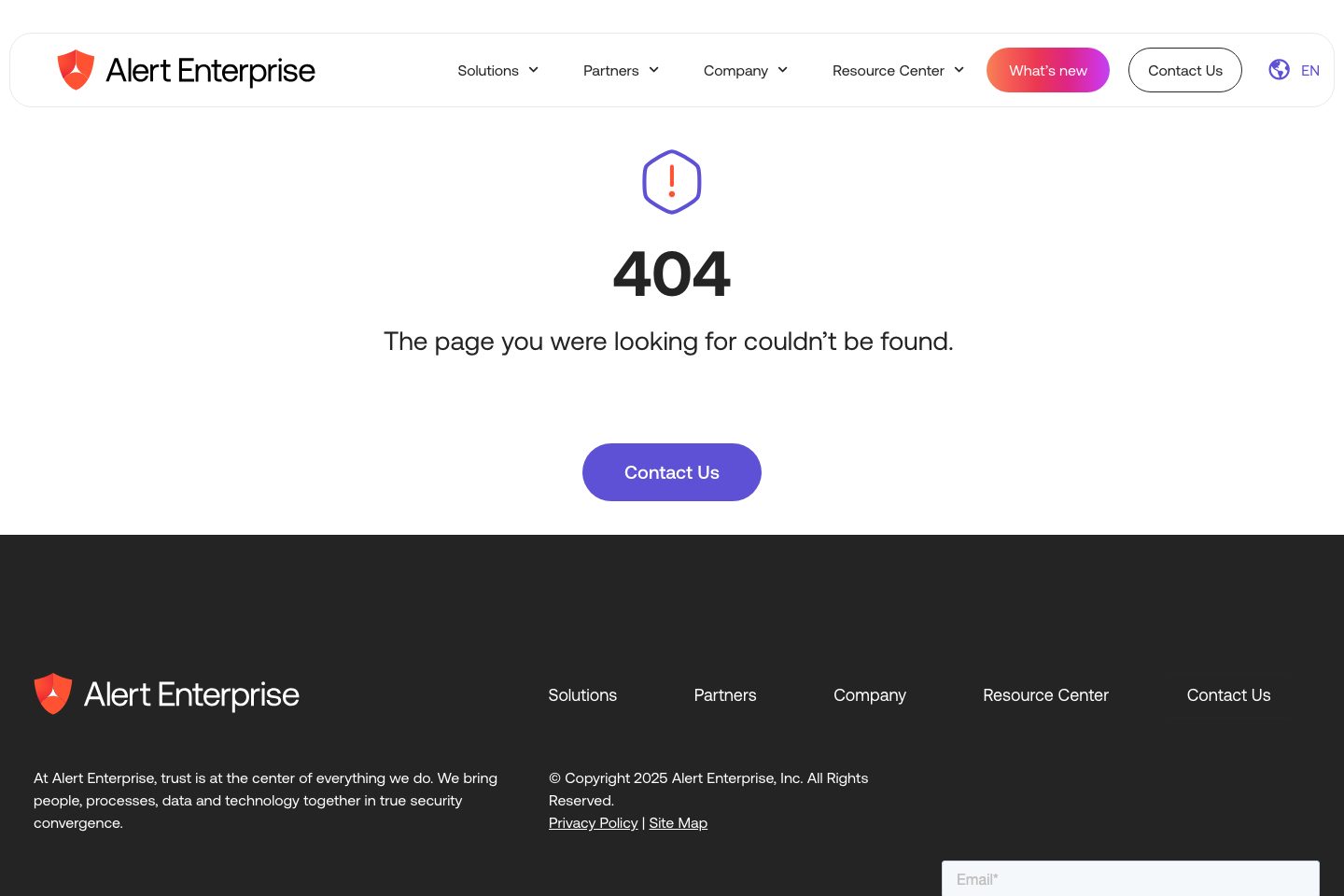 Guardian by Alert Enterprise pricing page screenshot