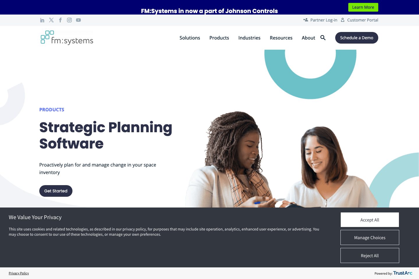OpenBlue Visitor pricing page screenshot