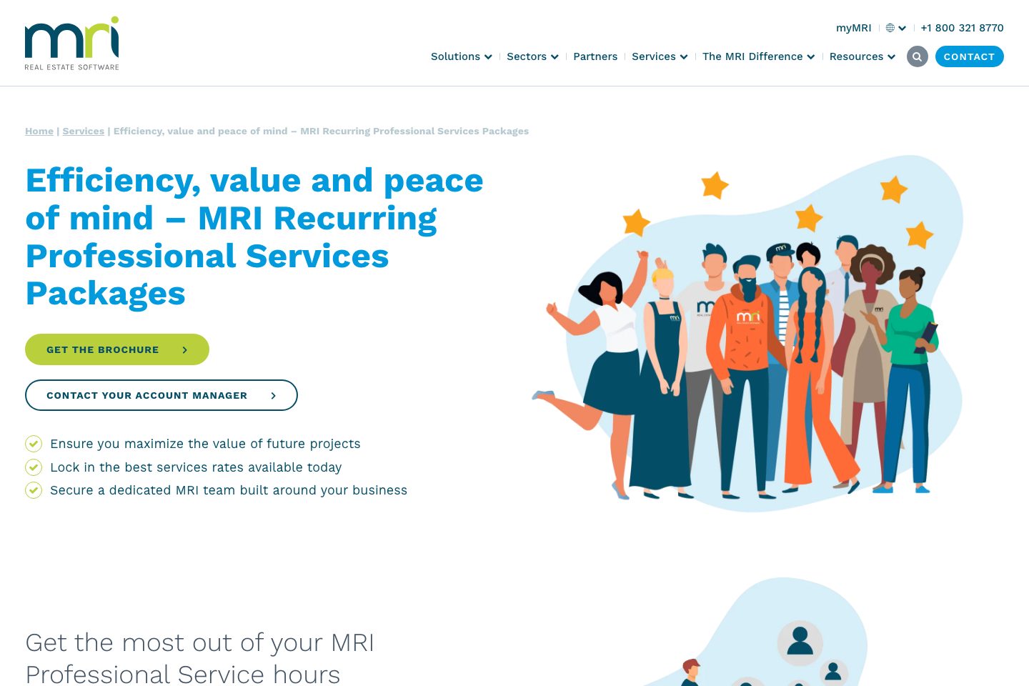 MRI Angus Visitor Management pricing page screenshot