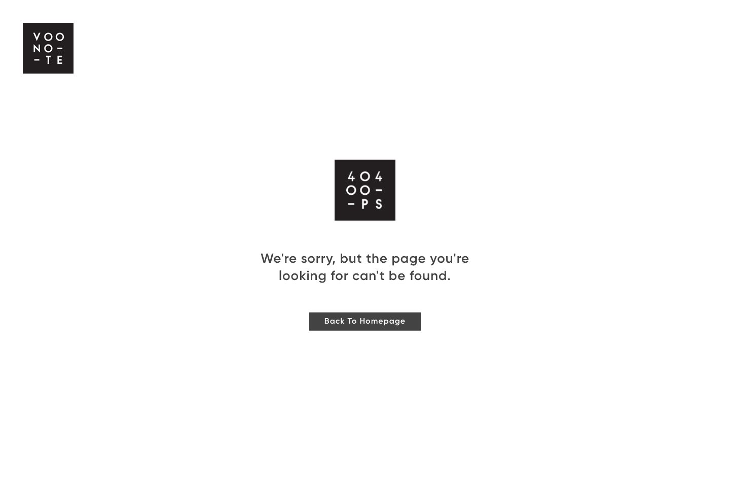 Voonote pricing page screenshot